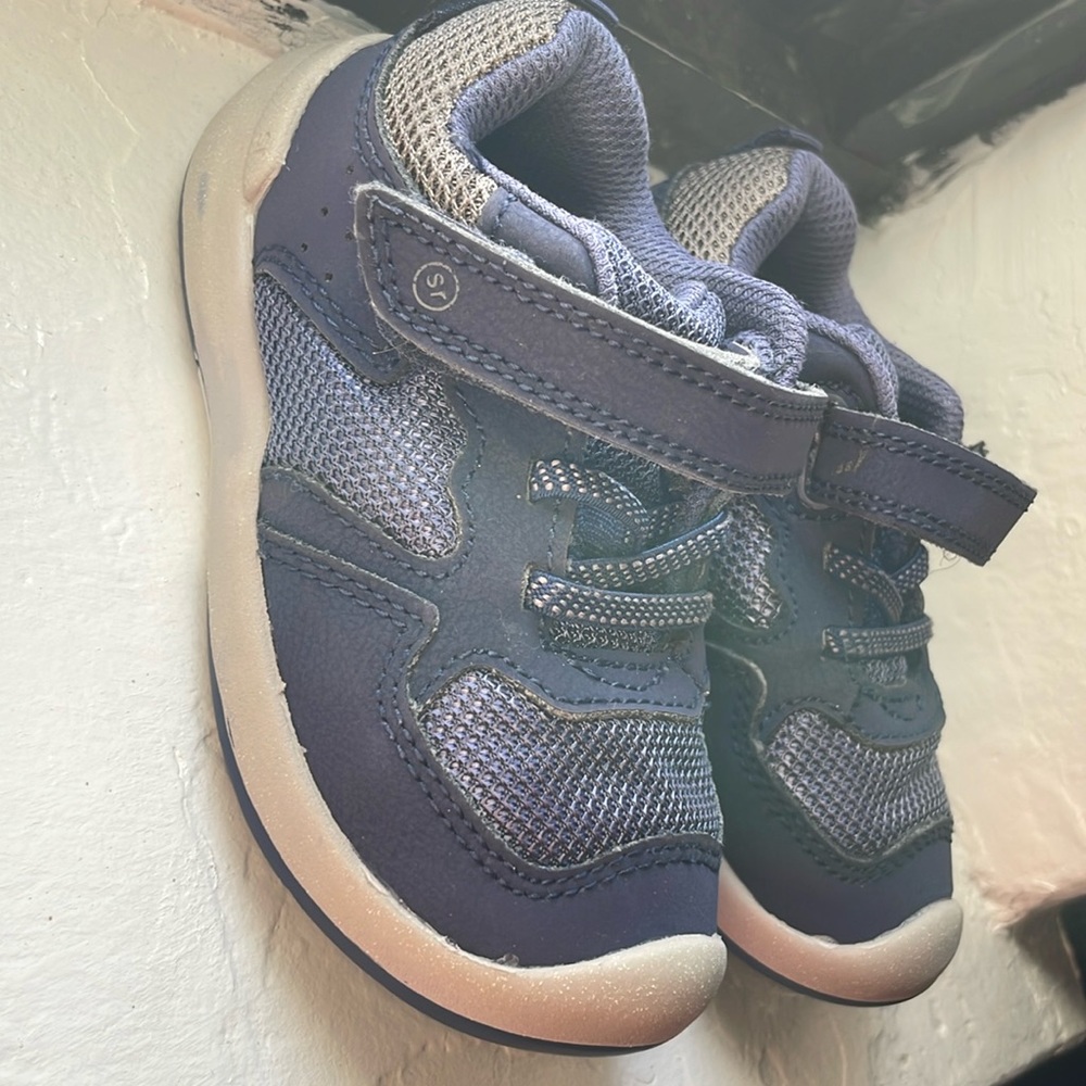 Blue shoes